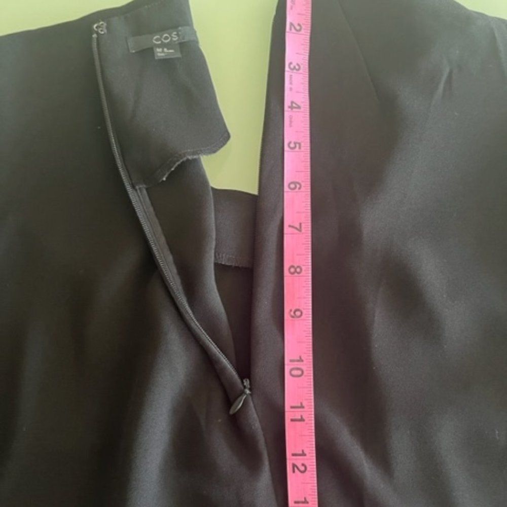 COS Women blouse long sleeve zip back - Picture 6 of 9